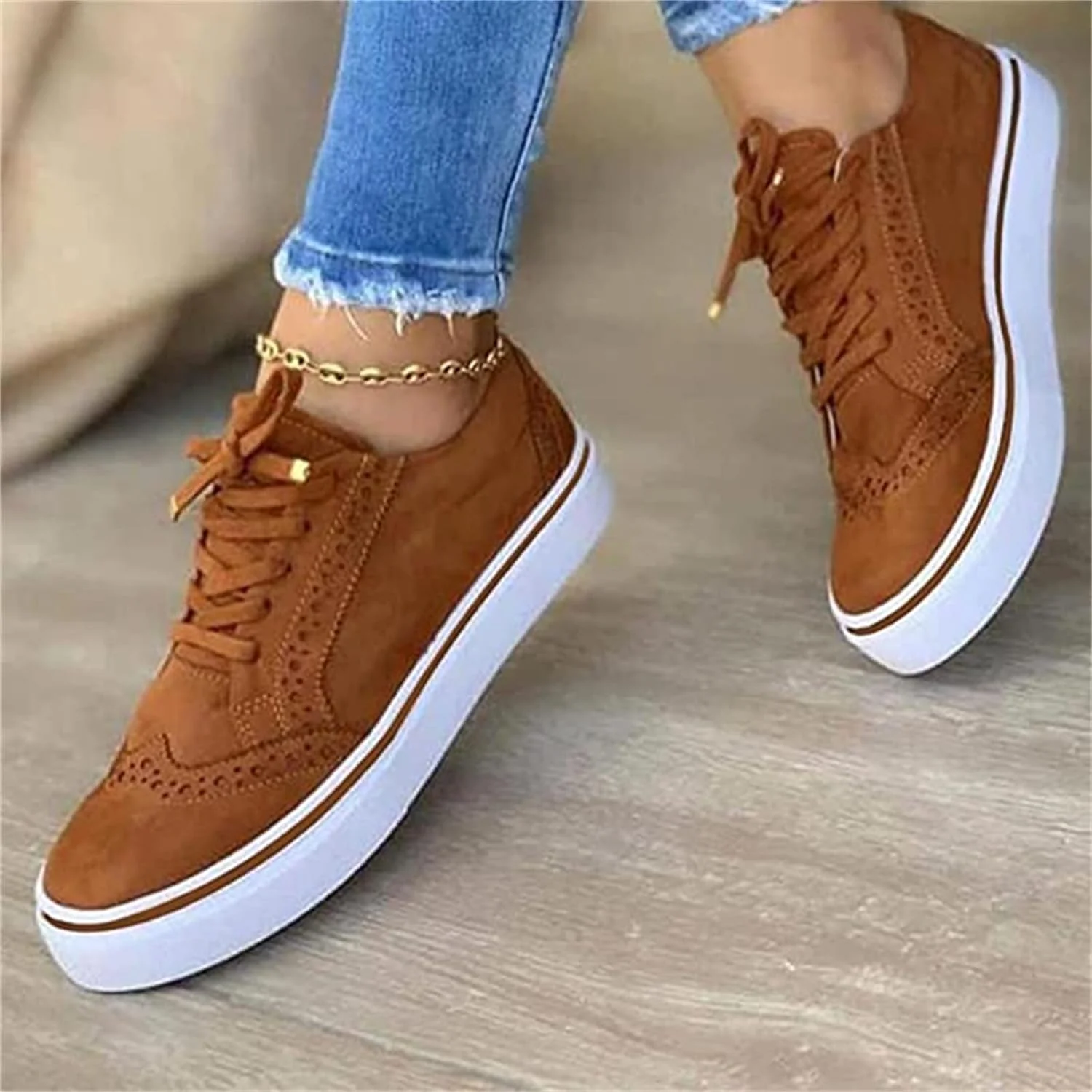EMILIE™ FLAT CASUAL COMFY ORTHOPEDIC SNEAKERS - Image 7