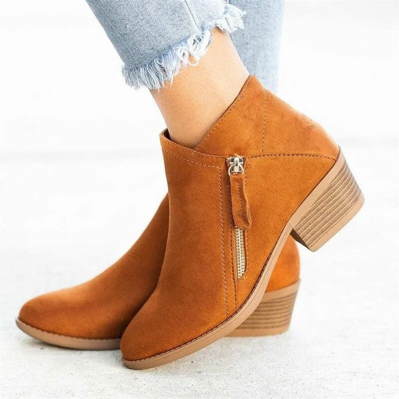 PREMIUM LADIES ORTHOPEDIC HEELED AUTUMN BOOTS 2025 - Image 4