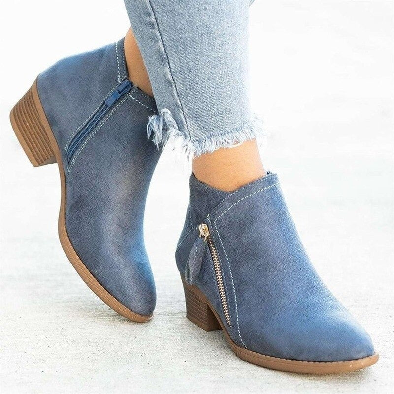 PREMIUM LADIES ORTHOPEDIC HEELED AUTUMN BOOTS 2025 - Image 5