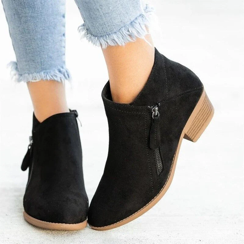 PREMIUM LADIES ORTHOPEDIC HEELED AUTUMN BOOTS 2025 - Image 6