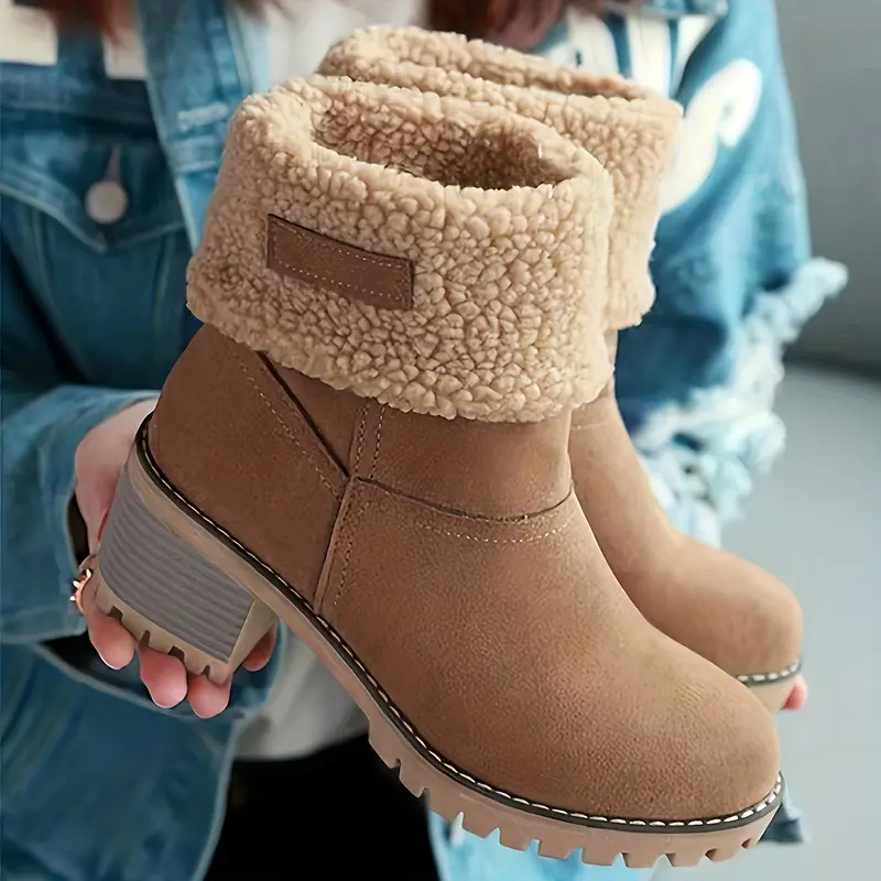 SOLENE™ FAUX FUR LINED WINTER BOOTS - Image 5